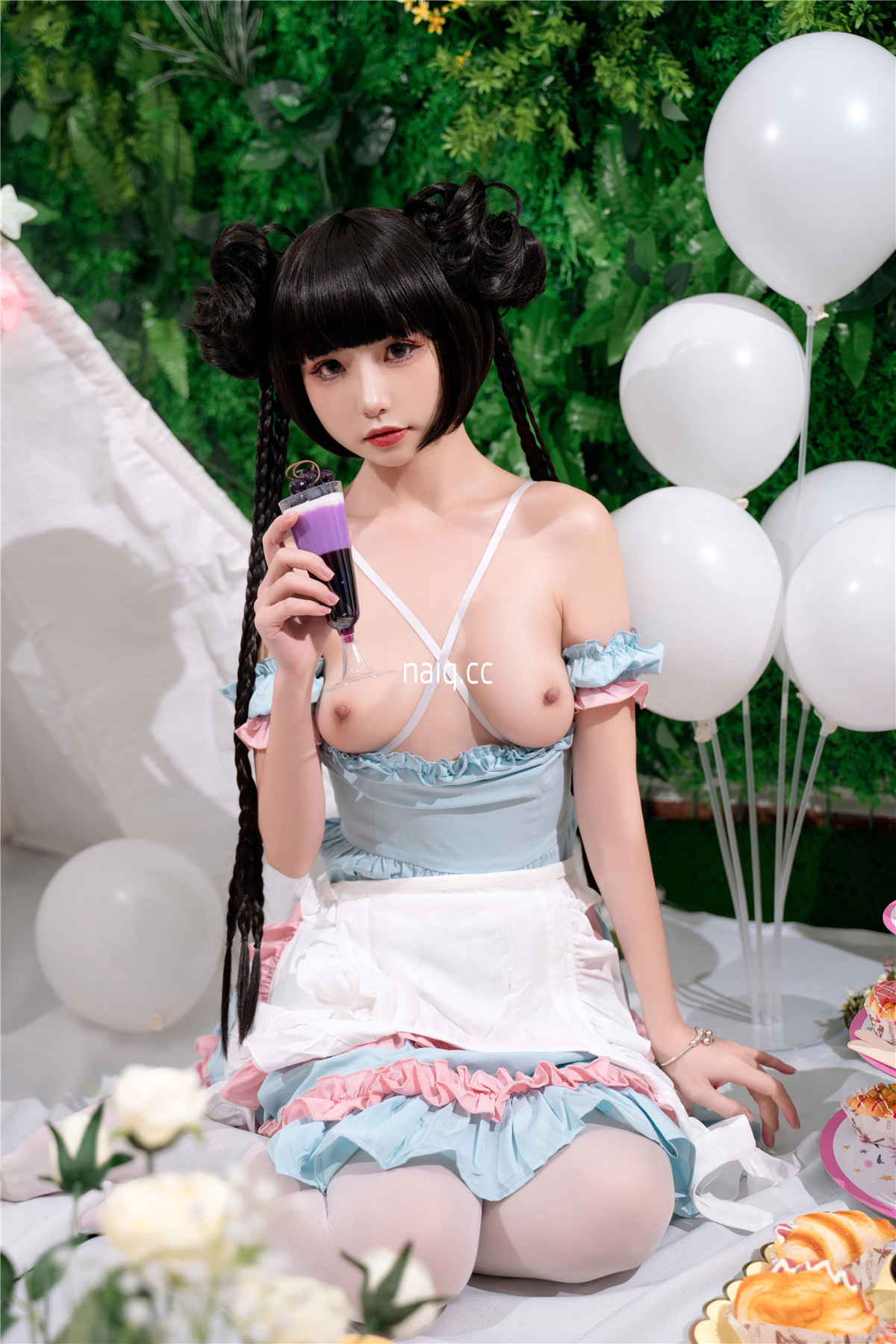 爆机少女喵小吉 - 小吉的快乐野餐 [77P1V-2.49GB] - 奶圈