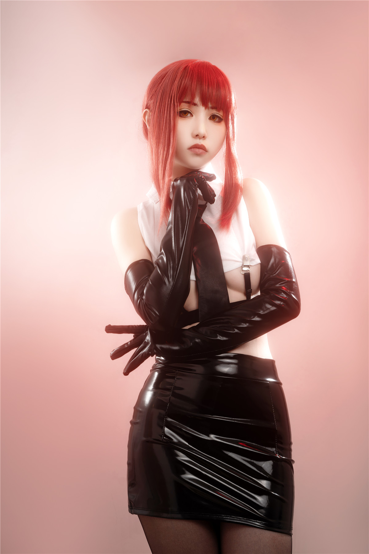 爆机少女喵小吉 - 电锯人 玛奇玛 [86P2V-1.96GB] - 奶圈
