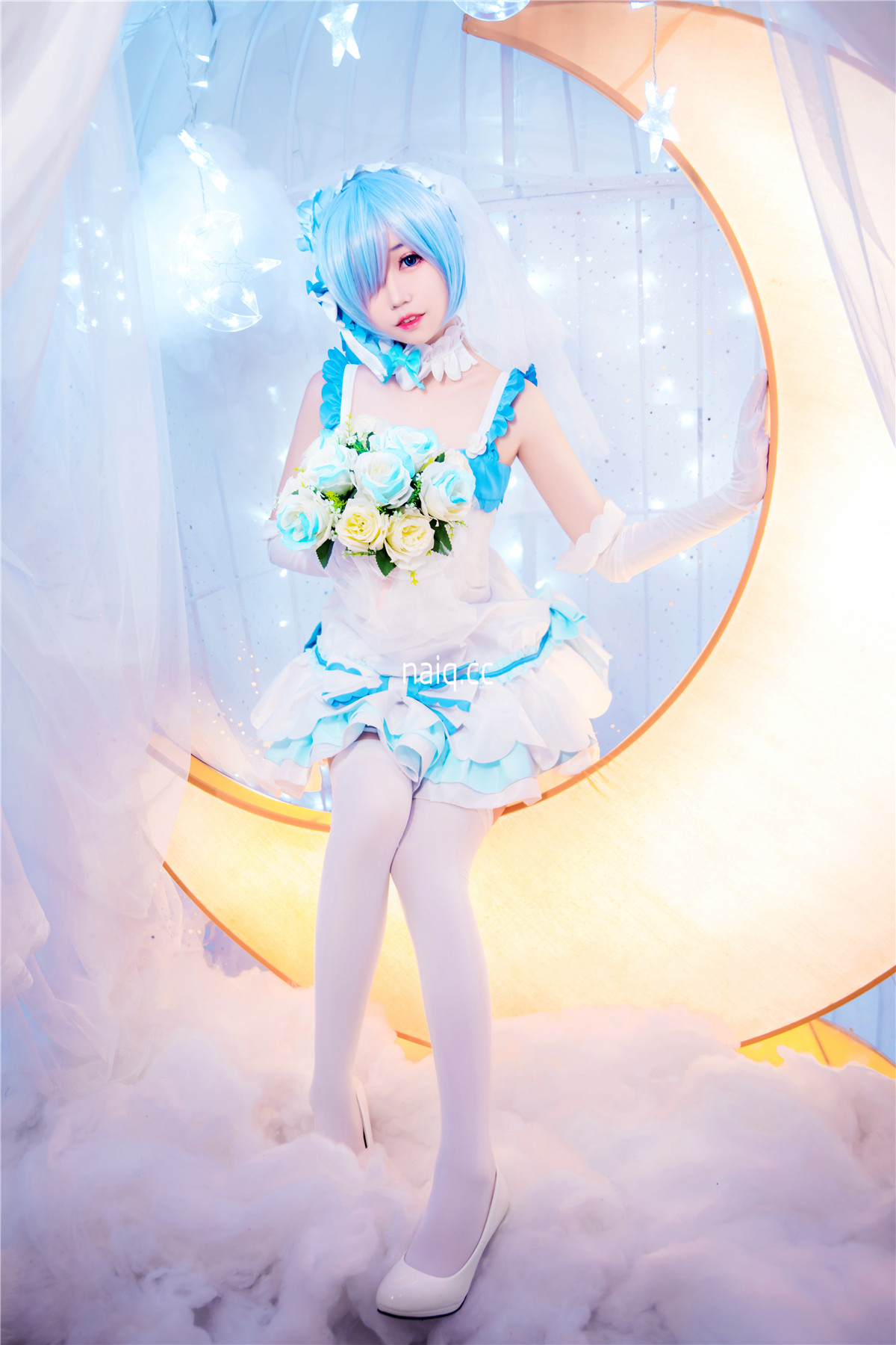 猫君君_MaoJun - 蕾姆花嫁 [38P-295MB] - 奶圈