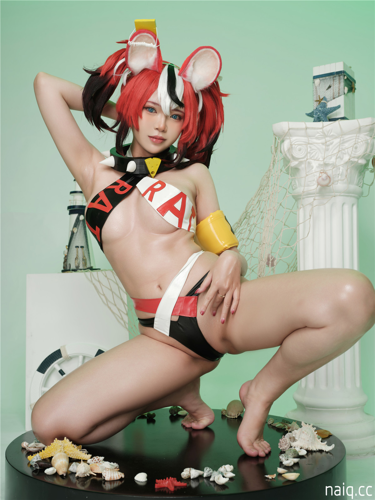ZinieQ - Hakos Baelz Pole Dancing [38P2V-1.13GB] - 奶圈