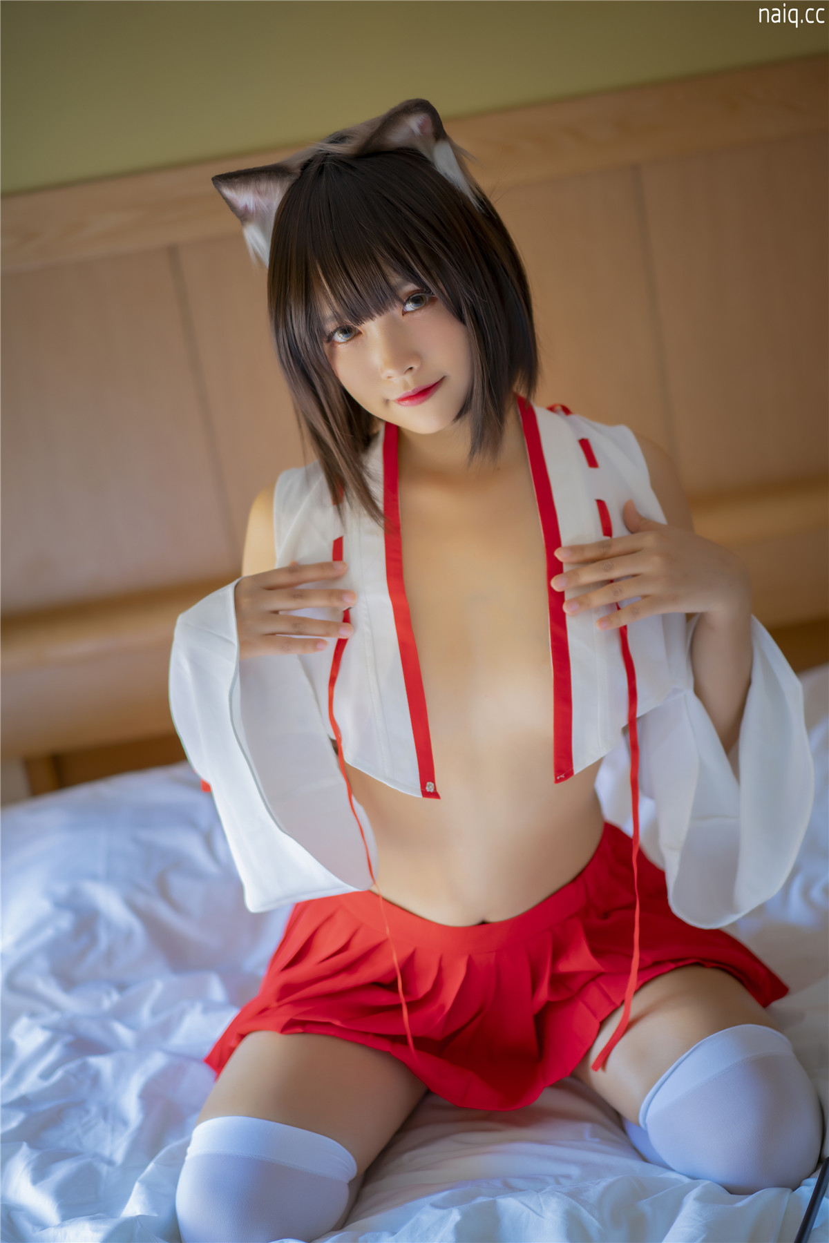 Neko-薇薇 - 巫女 [30P-225MB] - 奶圈