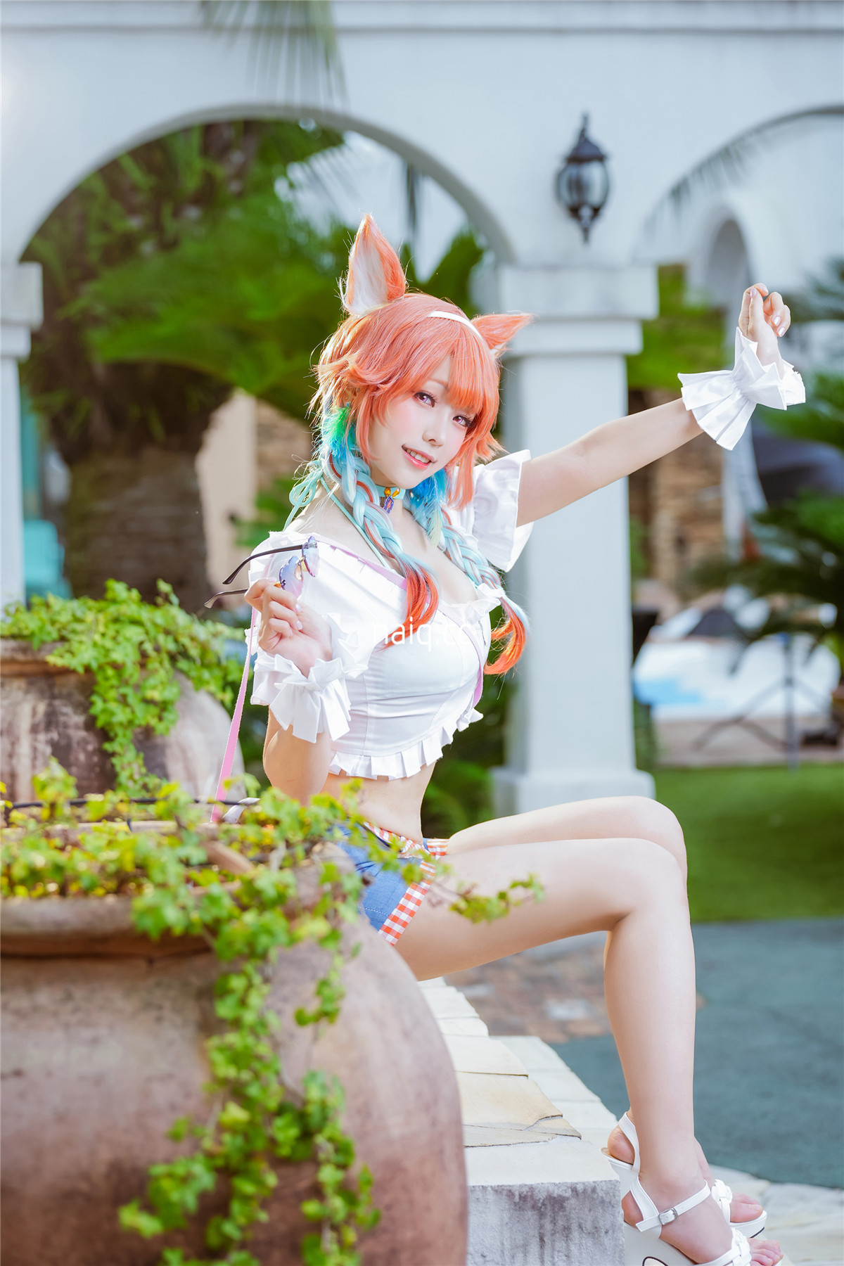 ElyEE子 - 2023.Nov Summer Kiara [21P3V-82.01MB] - 奶圈