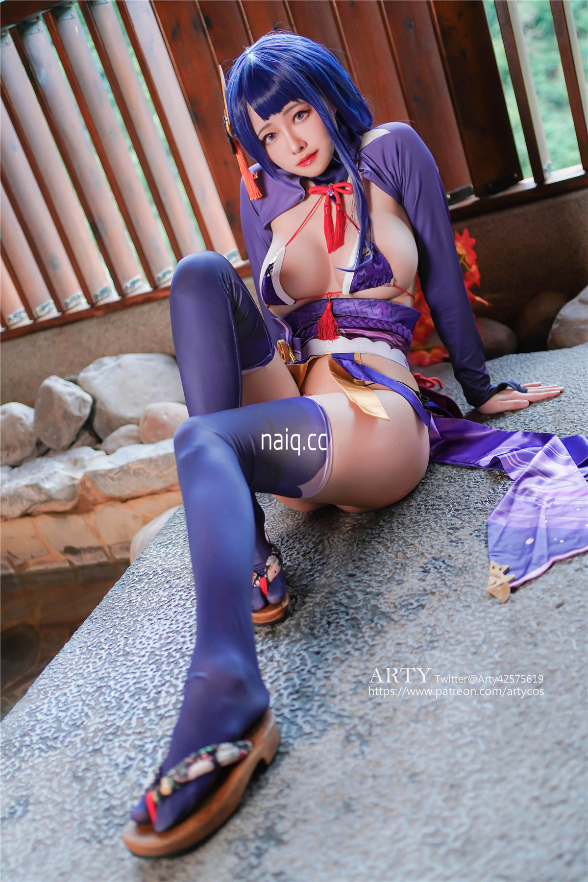 Arty亚缇&KaYa Huang (萱) - Raiden Shogun Ei and Yae Miko [75P-193MB] - 奶圈