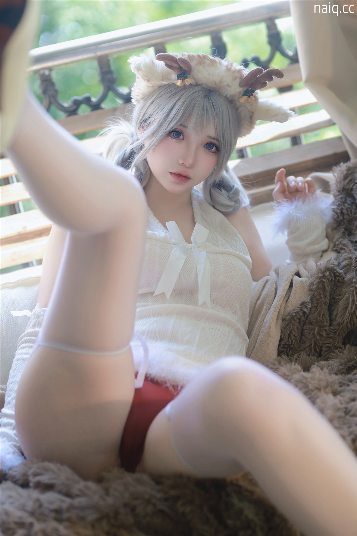 疯猫ss - 圣诞特典&白色毛衣 [98P1V-757MB] - 奶圈