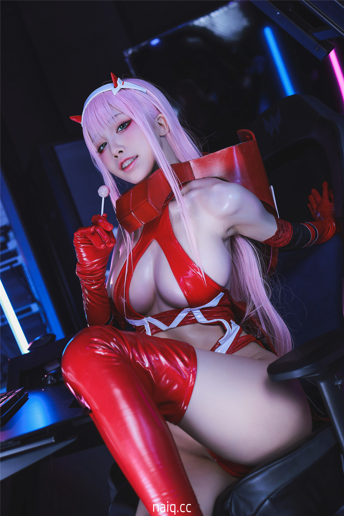 水淼Aqua - Zero Two [81P-124MB] - 奶圈
