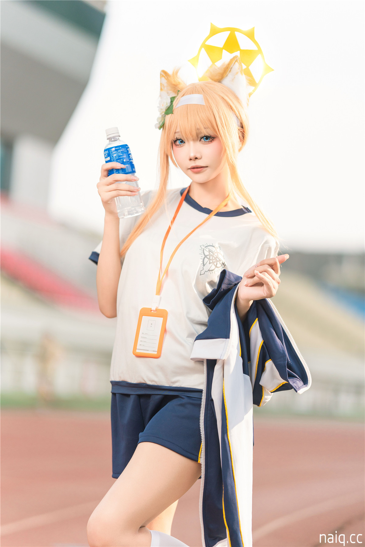 艾西Aiwest - 碧蓝档案伊落玛丽 体操服 [44P-178MB] - 奶圈