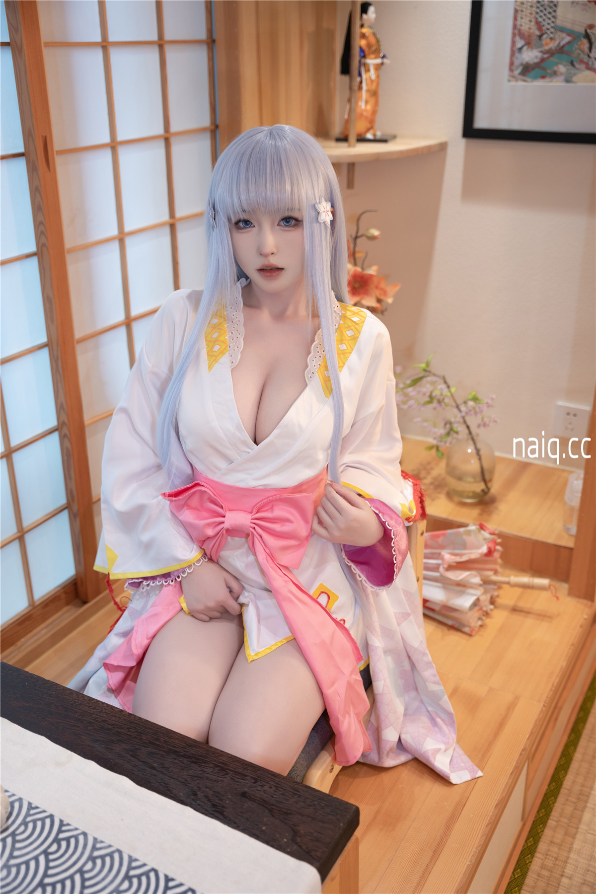 清水由乃 - 美少女万华镜 雪女原服 [58P-1.04GB] - 奶圈