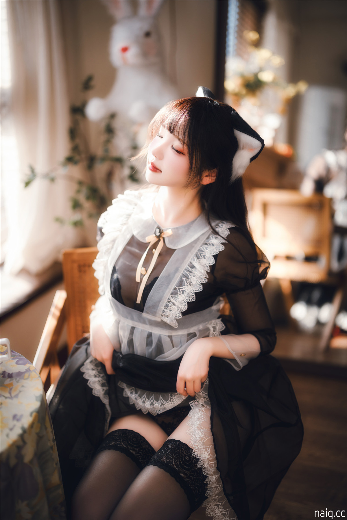 雪晴Astra - 2024春季限定 透明女仆 [71P2V-1.95GB] - 奶圈