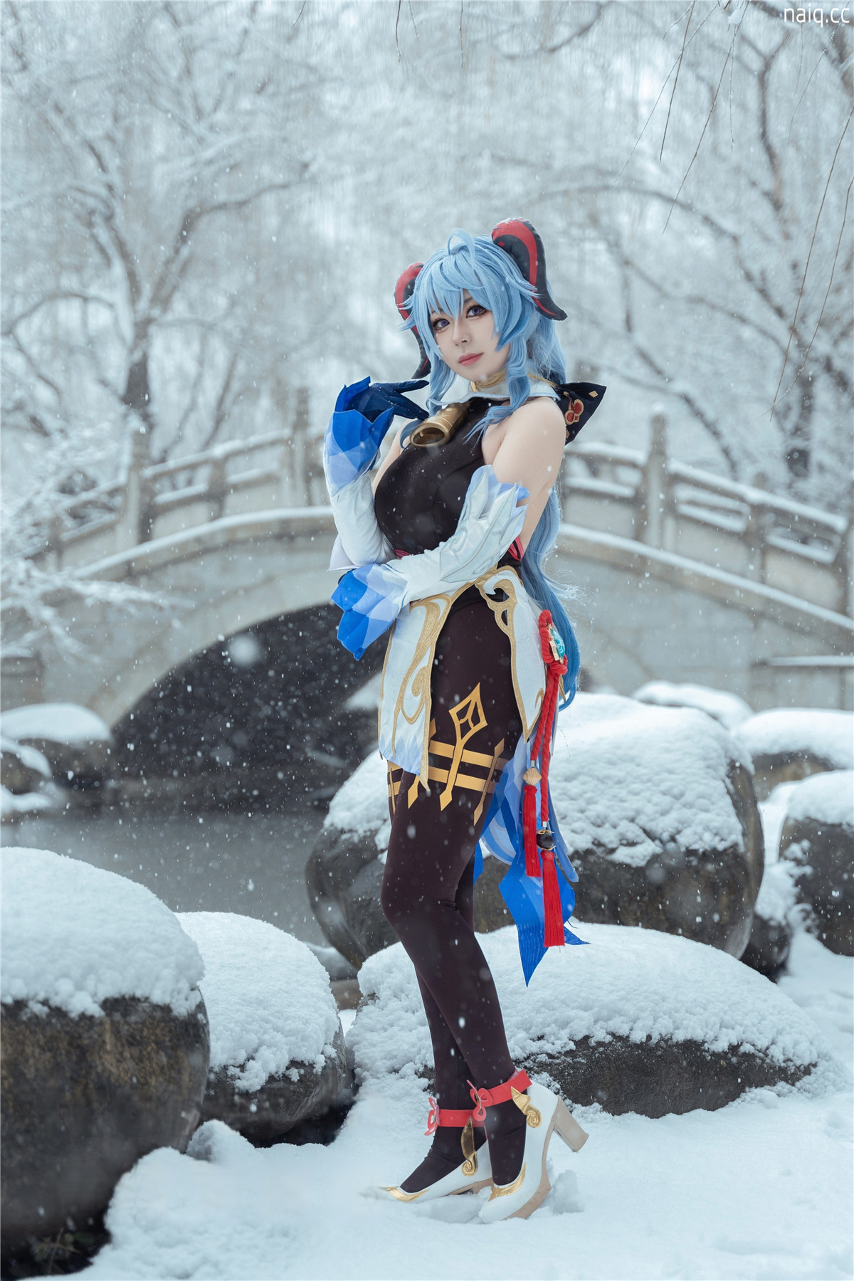 虎森森 - 原神 甘雨 雪景 [42P-298MB] - 奶圈