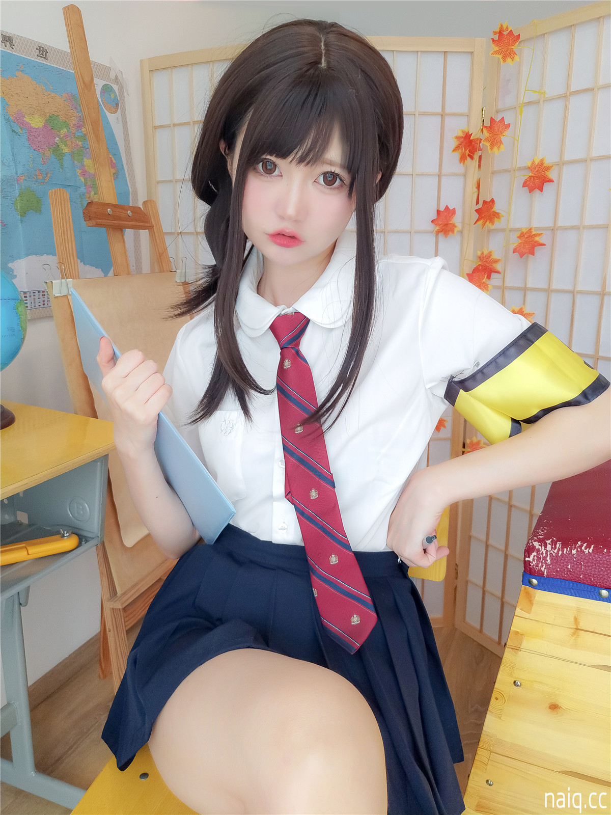 NAGISA魔物喵 - 風紀委員長 [35P2V-1.79GB] - 奶圈