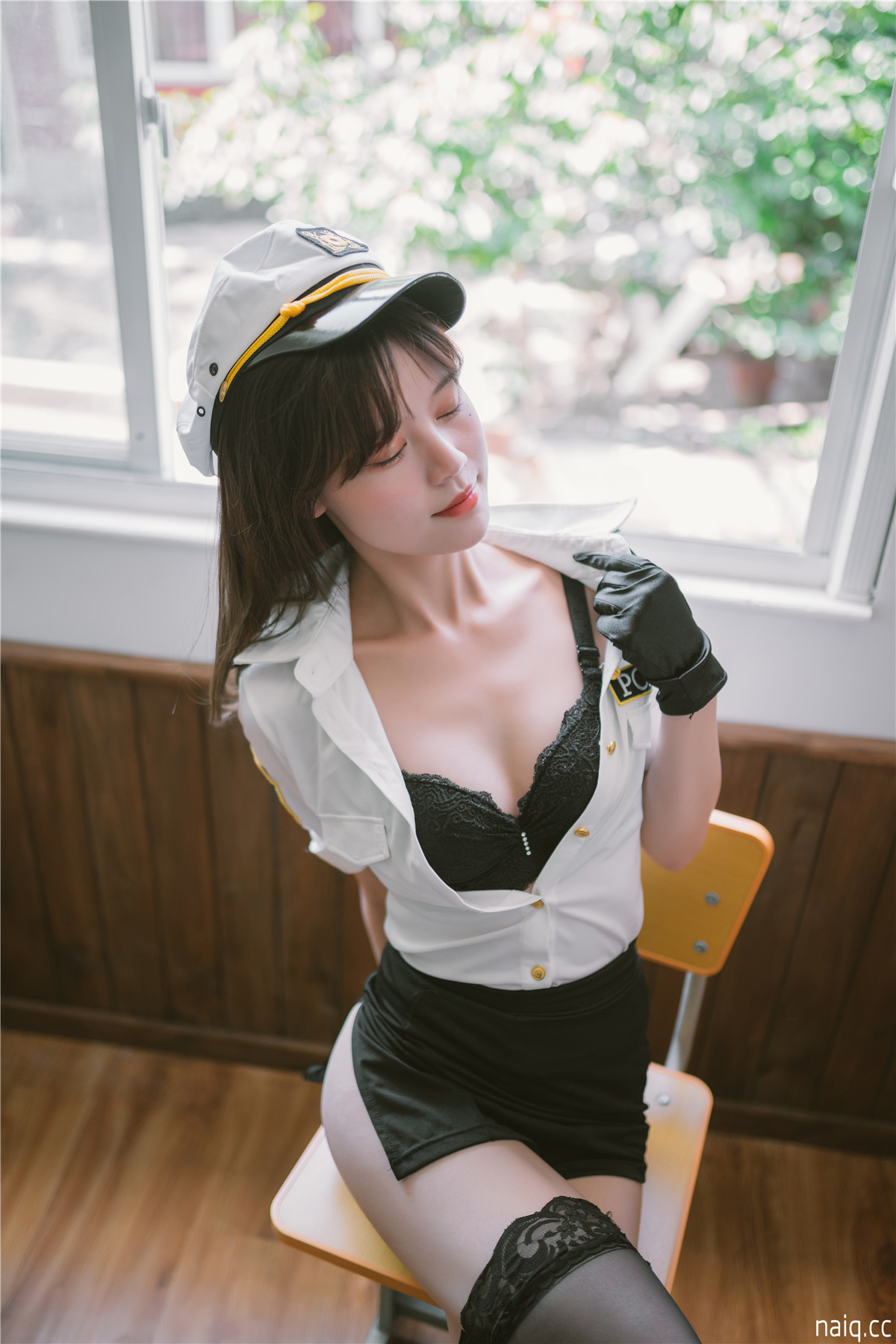 星黛鹿鹿(千反田鹿子) - 日常女警 [33P-377MB] - 奶圈