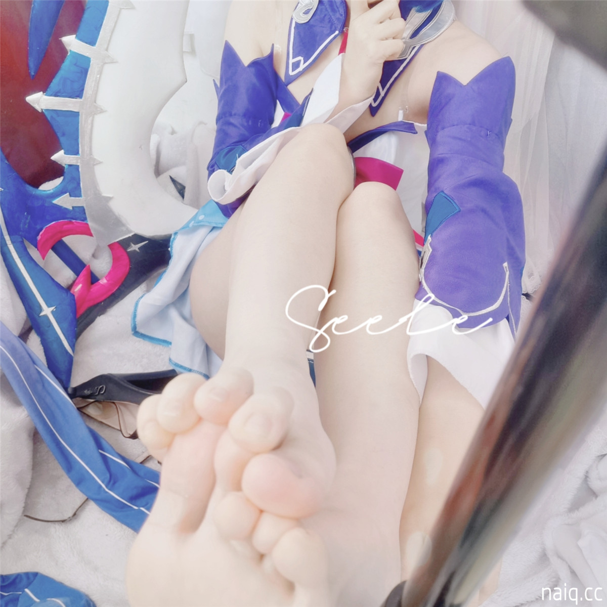 Seele麦麦 - 希儿幻海梦蝶cos [168P-451MB] - 奶圈