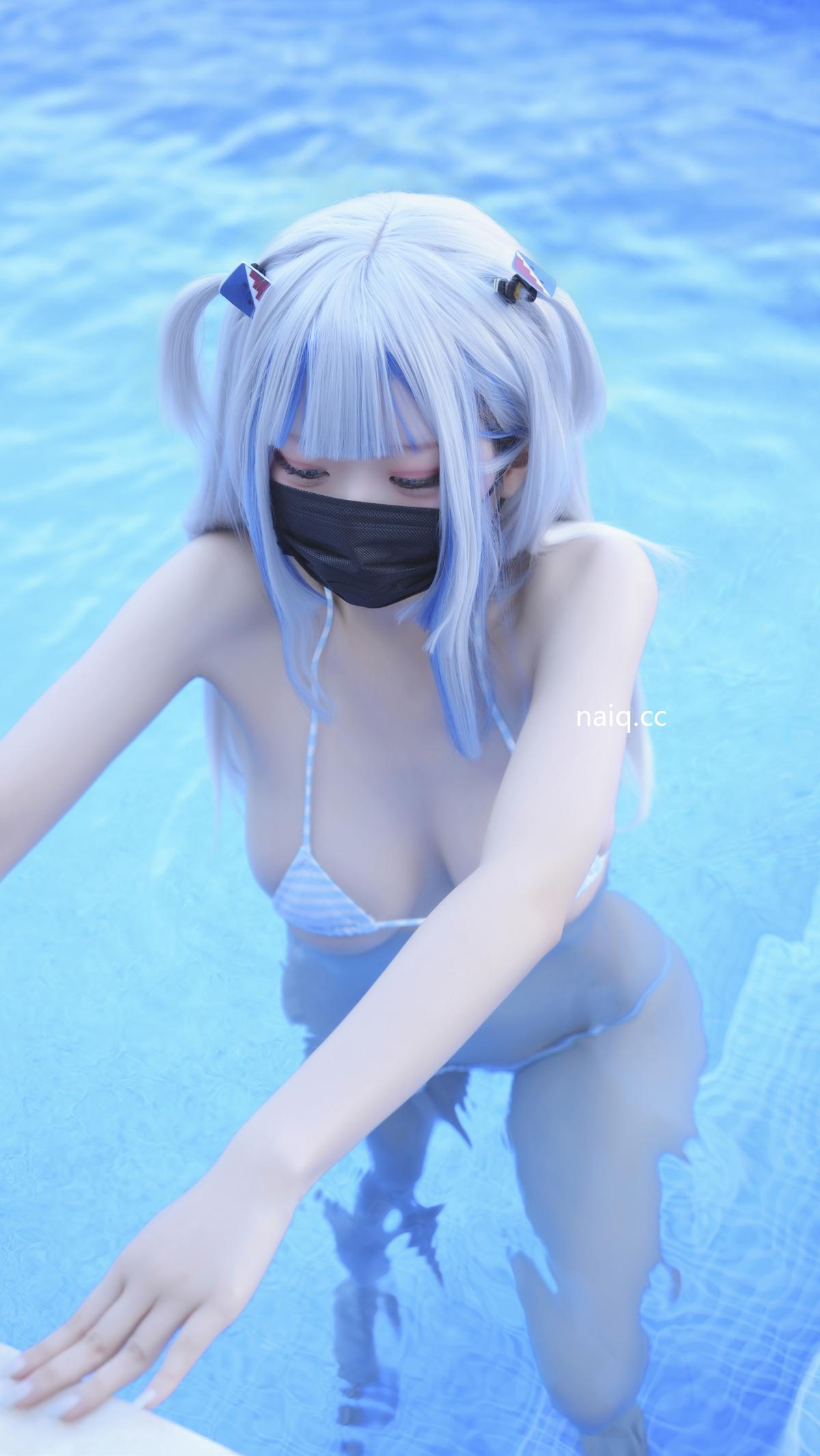Hamusuk_k - 【コスROM】ぐらぐらキュート_ちびサメの水遊び_ [111P1V-1.82GB] - 奶圈