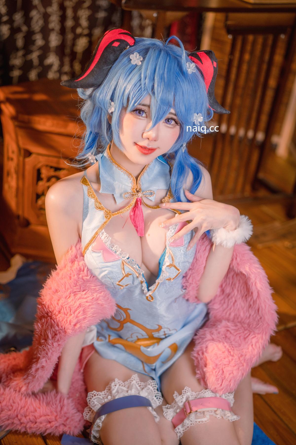 Sally Dorasnow - Ganyu QiPao [39P-410MB] - 奶圈