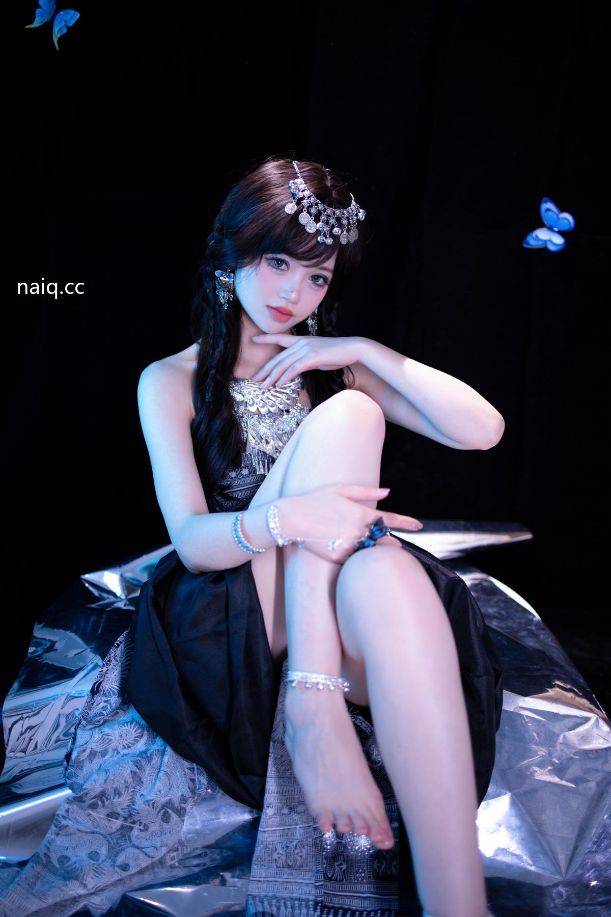 星黛鹿鹿(千反田鹿子) - 苗疆蓝蝶 [52P-708MB] - 奶圈