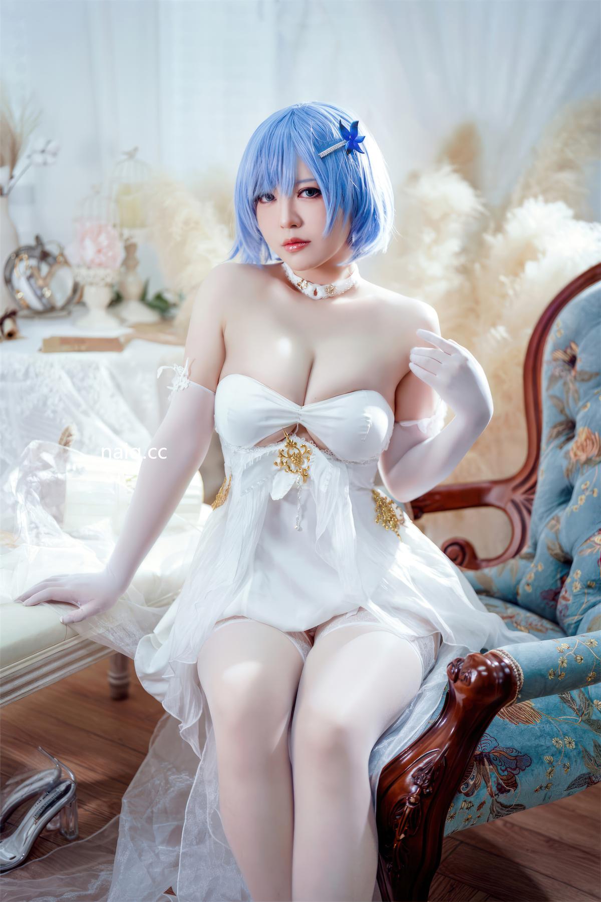 半半子 - 碧蓝航线 恰巴耶夫 白骑兵的旋律 礼服 [64P2V-306MB] - 奶圈
