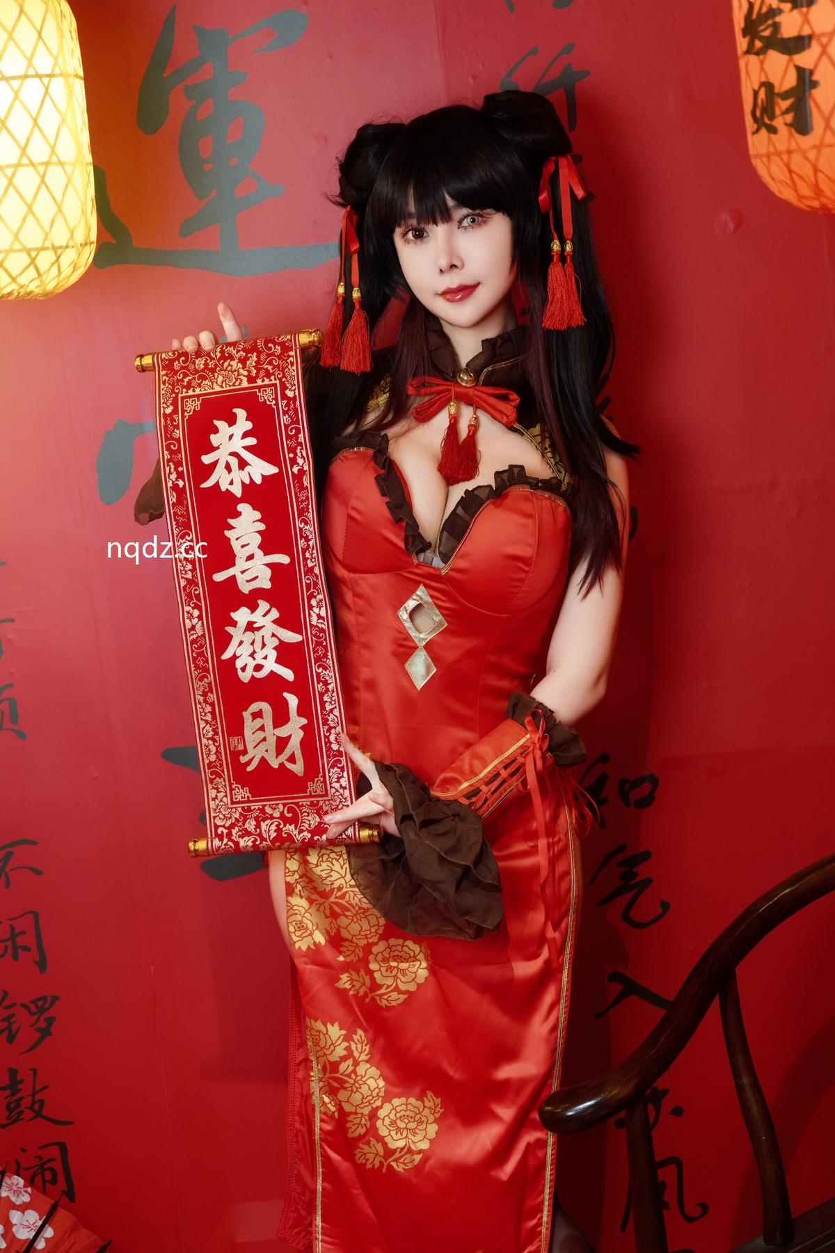 亚马逊鲶鱼 - 时崎狂三 旗袍 (约会大作战) [25P-379MB] - 奶圈