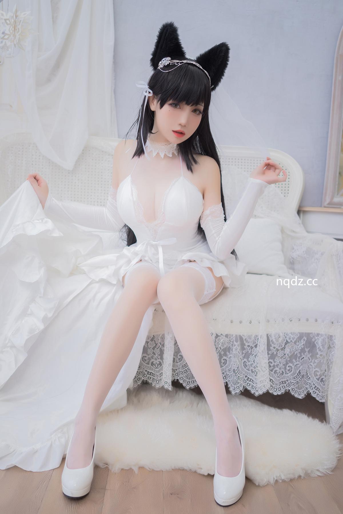 焖焖碳 - 碧蓝航线 爱宕花嫁 [20P-211MB] - 奶圈