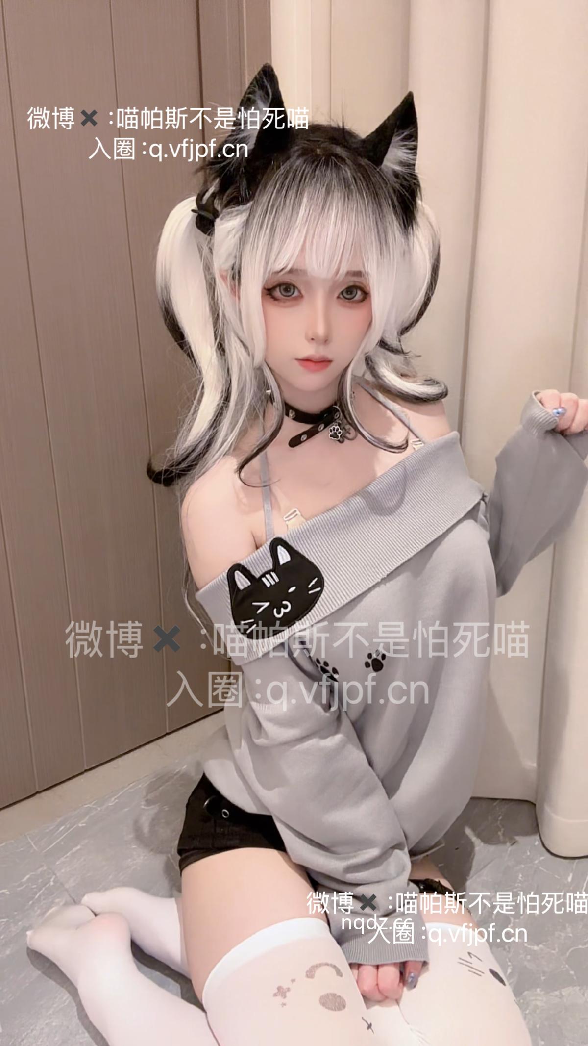 喵帕斯 - 日常白丝喵 [30P1V-81.2MB] - 奶圈