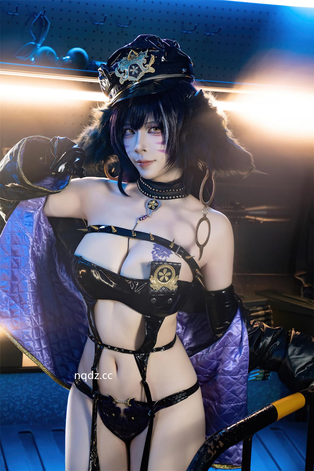 二佐Nisa - 碧蓝航线 武藏 女警 [25P-101M] - 奶圈