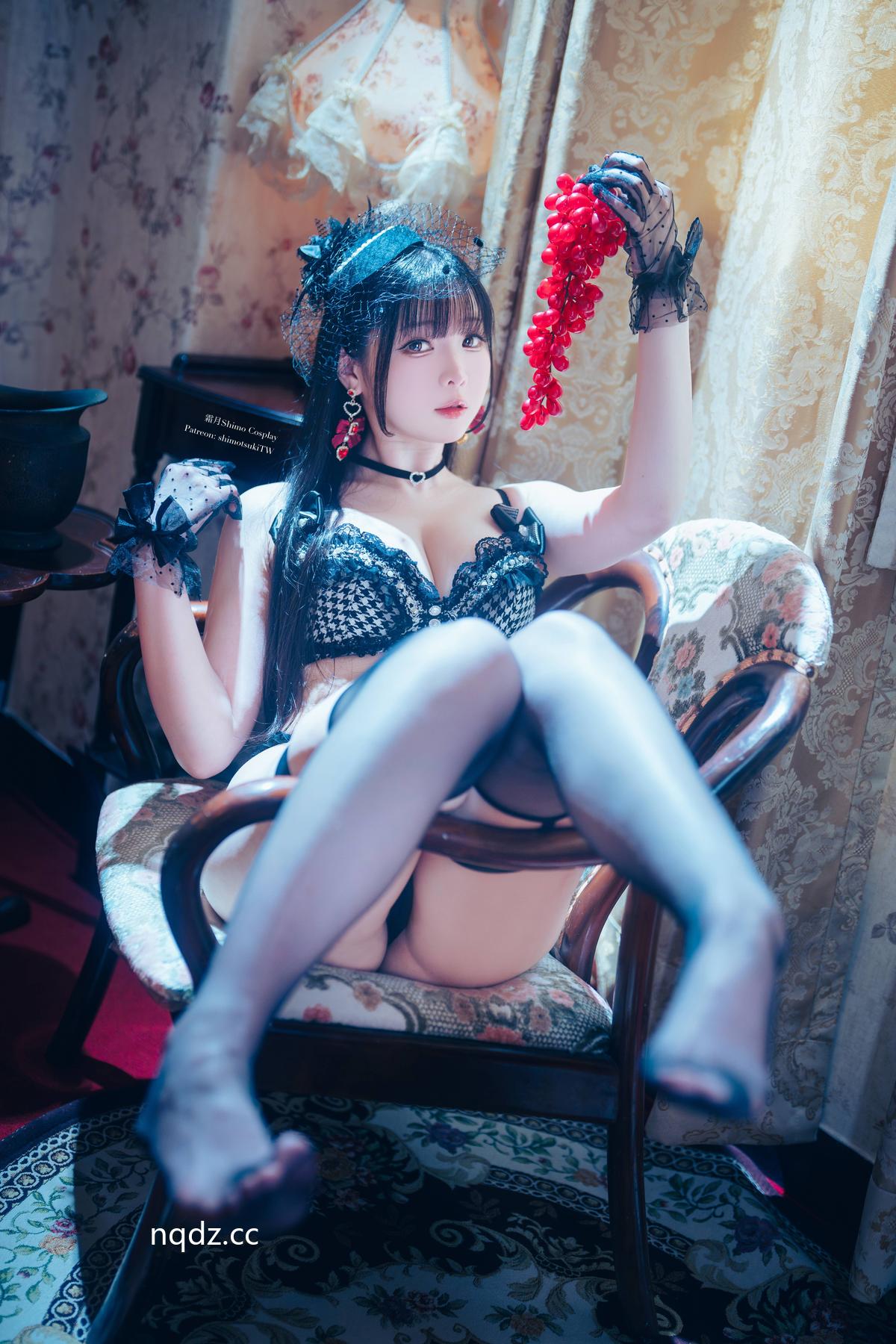 霜月shimo - 25年09月订阅 千鳥格内衣 Houndstooth Underwear [22P4V-160MB] - 奶圈