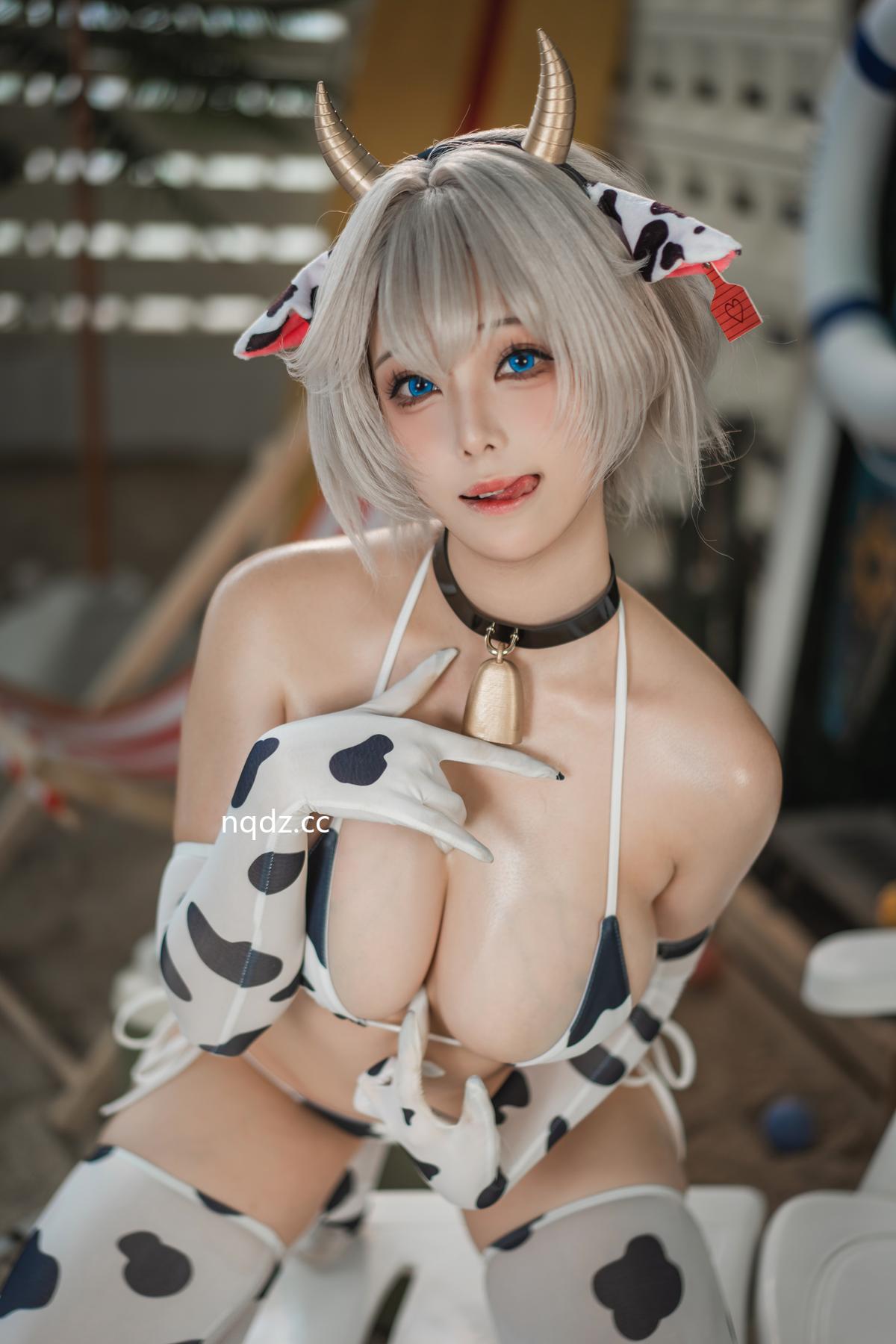 蜜汁猫裘 - 棕色尘埃奶牛 [173P2V-8.59GB] - 奶圈