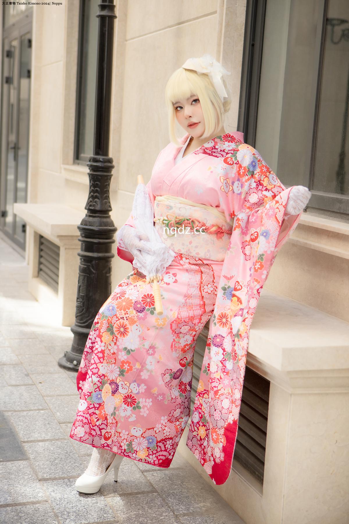 Neppu - Taisho Kimono [26P1V-815MB] - 奶圈