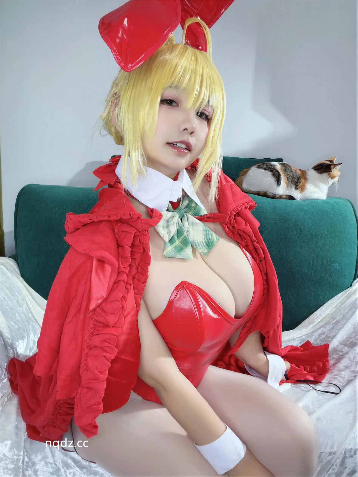 阿半今天很开心 - FGO 尼禄圣诞节 [71P-517MB] - 奶圈