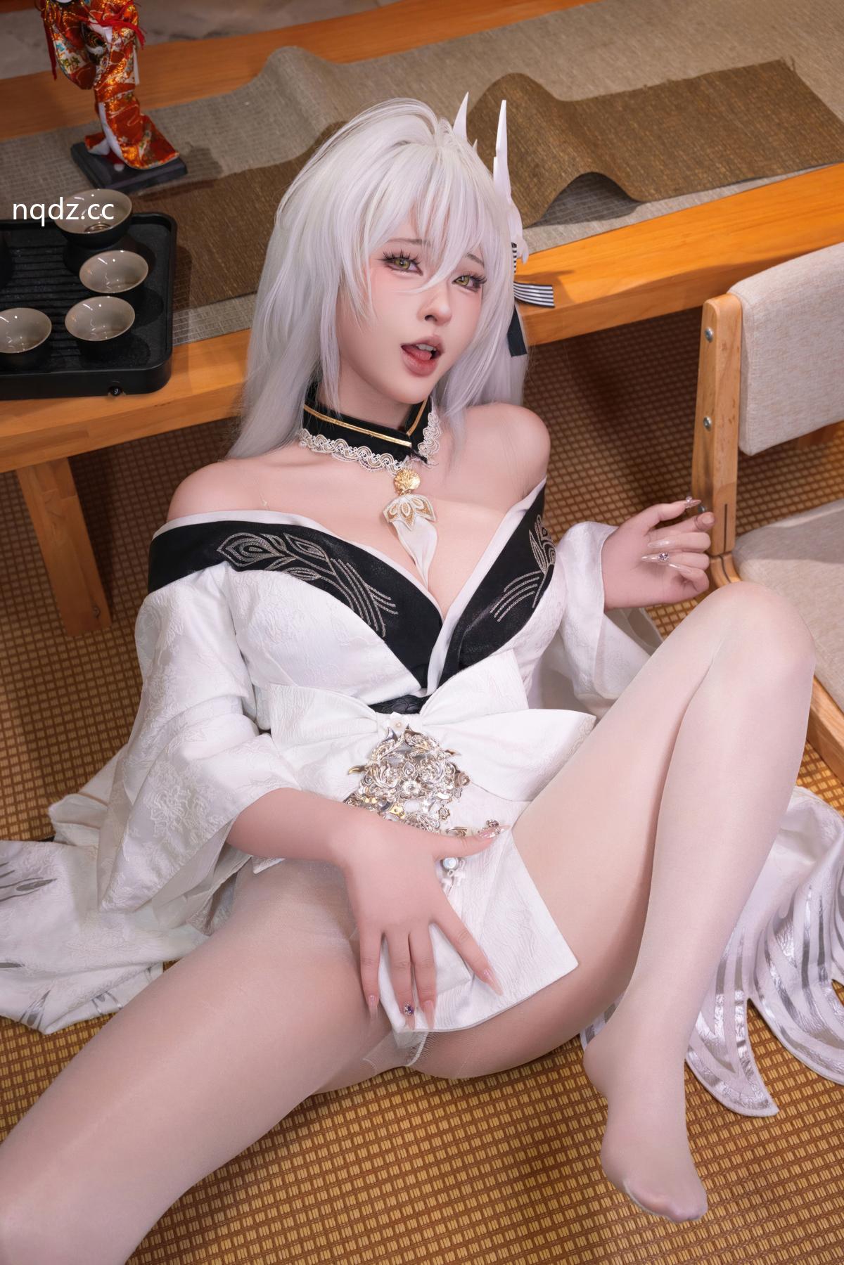 清水由乃 - 碧蓝航线 白凤和服 [76P1V-1.65GB] - 奶圈
