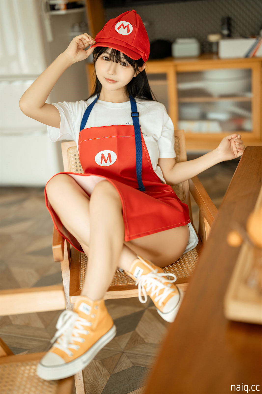 桜井宁宁 - 马里奥围裙 [50P-919MB] - 奶圈
